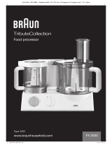 Braun FP3020 Bedienungsanleitung