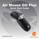 Gyration Air Mouse GO Plus Schnellstartanleitung