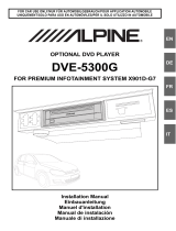 Alpine DVE-5300G Bedienungsanleitung