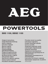 Aeg-Electrolux BBS 1100 Bedienungsanleitung