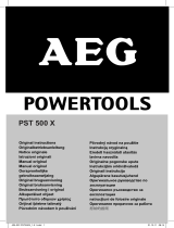 AEG PST500X Bedienungsanleitung