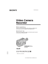 Sony CCD-TRV12E Bedienungsanleitung