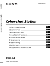 Sony Cyber-shot CSS-SA Bedienungsanleitung