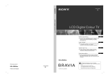 Sony 20S40xx Bedienungsanleitung