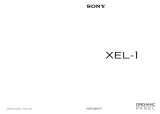 Sony XEL-1 Bedienungsanleitung