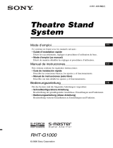 Sony RHT-G1000 Bedienungsanleitung