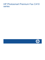 HP Photosmart Premium Fax e-All-in-One Printer series - C410 Benutzerhandbuch