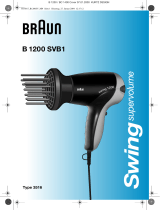 Braun 3516 B1200 SVB1 swing supervolume Benutzerhandbuch