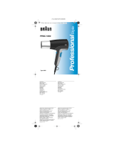 Braun 3522 PRSC1800 Professional Style Benutzerhandbuch