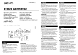 Sony MDR-NE1 Benutzerhandbuch