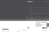 Sony DAV-X1G Bedienungsanleitung