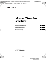 Sony HT-DDW860 Bedienungsanleitung