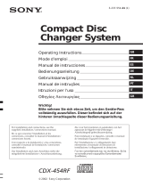 Sony CDX-454RF Benutzerhandbuch