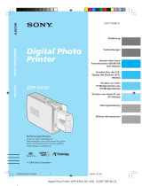 Sony DPP-EX50 Bedienungsanleitung