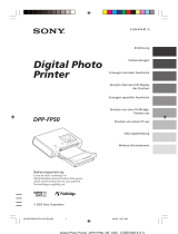 Sony DPP-FP50 Bedienungsanleitung