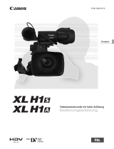 Canon XL H1A Bedienungsanleitung