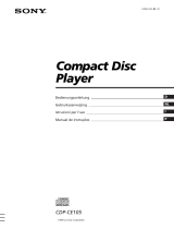 Sony CDP-CE105 Bedienungsanleitung