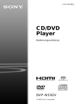 Sony DVP-NS92V Bedienungsanleitung