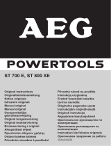 Aeg-Electrolux ST 800 XE Bedienungsanleitung