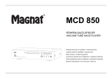 Magnat Audio MCD 850 Bedienungsanleitung