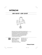 Hitachi Koki um 12vst Bedienungsanleitung