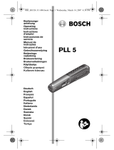 Bosch PLL 5 Bedienungsanleitung