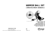 JB Systems Light MIRROR BALL SET Bedienungsanleitung