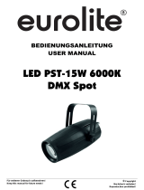 EuroLite PST-15W 6000K Benutzerhandbuch