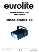 EuroLite Disco Strobe 50 Benutzerhandbuch