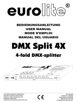 EuroLite DMX Split 4X Benutzerhandbuch