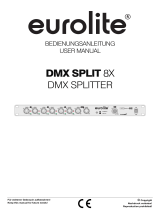 EuroLite DMX SPLIT 8X Benutzerhandbuch