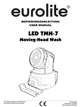 EuroLite LED moving head spot No. of LEDs: 18 TMH-7 Benutzerhandbuch