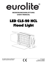 EuroLite LED CLS-20 HCL Benutzerhandbuch
