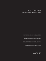 Wolf ICBCT36G/S-LP Installation Instructions Manual