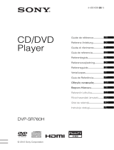 Sony DVP-SR760H Bedienungsanleitung