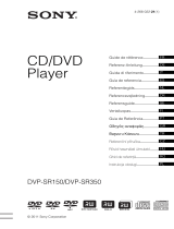 Sony DVP-SR750H Bedienungsanleitung
