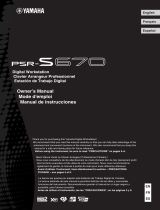 Yamaha PSR-S670 Bedienungsanleitung