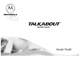 Motorola TALKABOUT TA288 Benutzerhandbuch