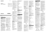 Sony MDR-10RBT Referenzhandbuch