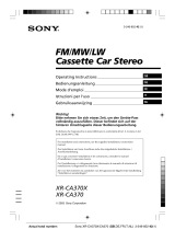 Sony XR-CA370 Benutzerhandbuch
