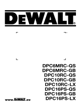 DeWalt DPC10RC Benutzerhandbuch