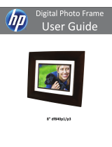 HP df840p1 Digital Picture Frame Benutzerhandbuch