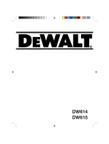 DeWalt DW614 Benutzerhandbuch