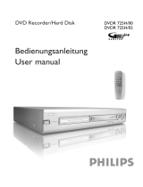 Philips DVDR72 Benutzerhandbuch