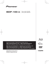 Pioneer BDP-100 Benutzerhandbuch
