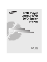 Samsung DVD-P380 Benutzerhandbuch