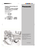 Panasonic RXD27 Bedienungsanleitung