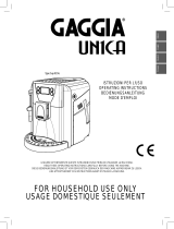 Gaggia RI9933/70 Benutzerhandbuch