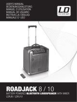 LD Sys­tems Road Jack 8 Benutzerhandbuch
