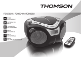 Thomson RCD205U Bedienungsanleitung